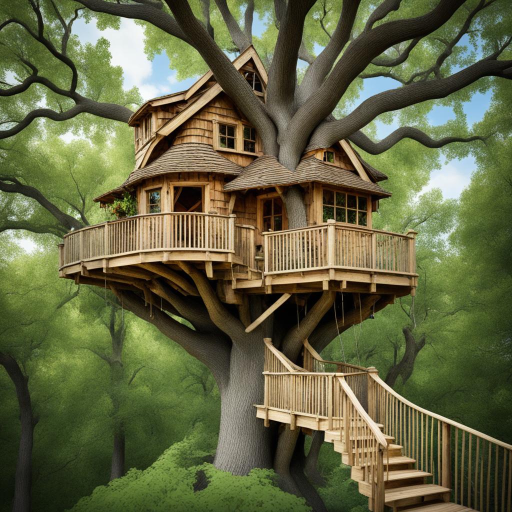 Aesthetic treehouse design ideas