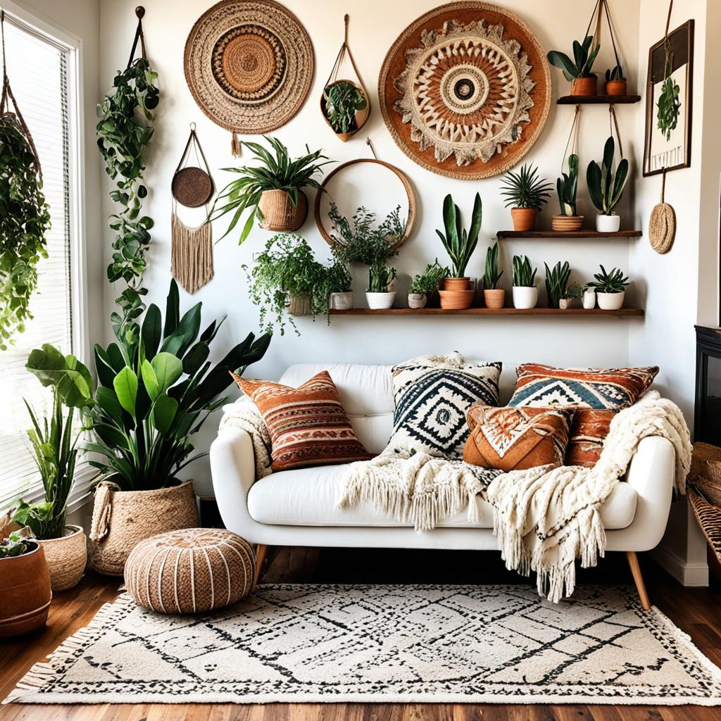 Boho room decor