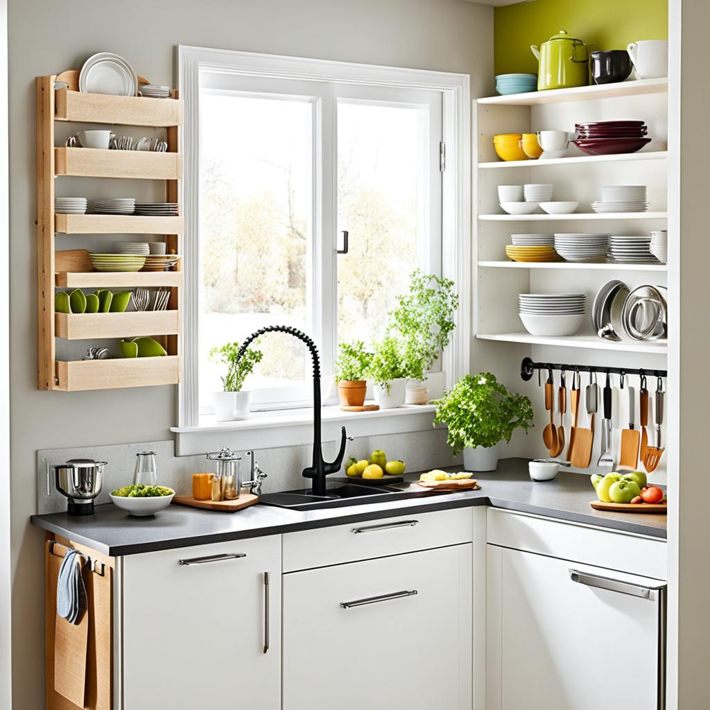 Compact kitchen storage solutions