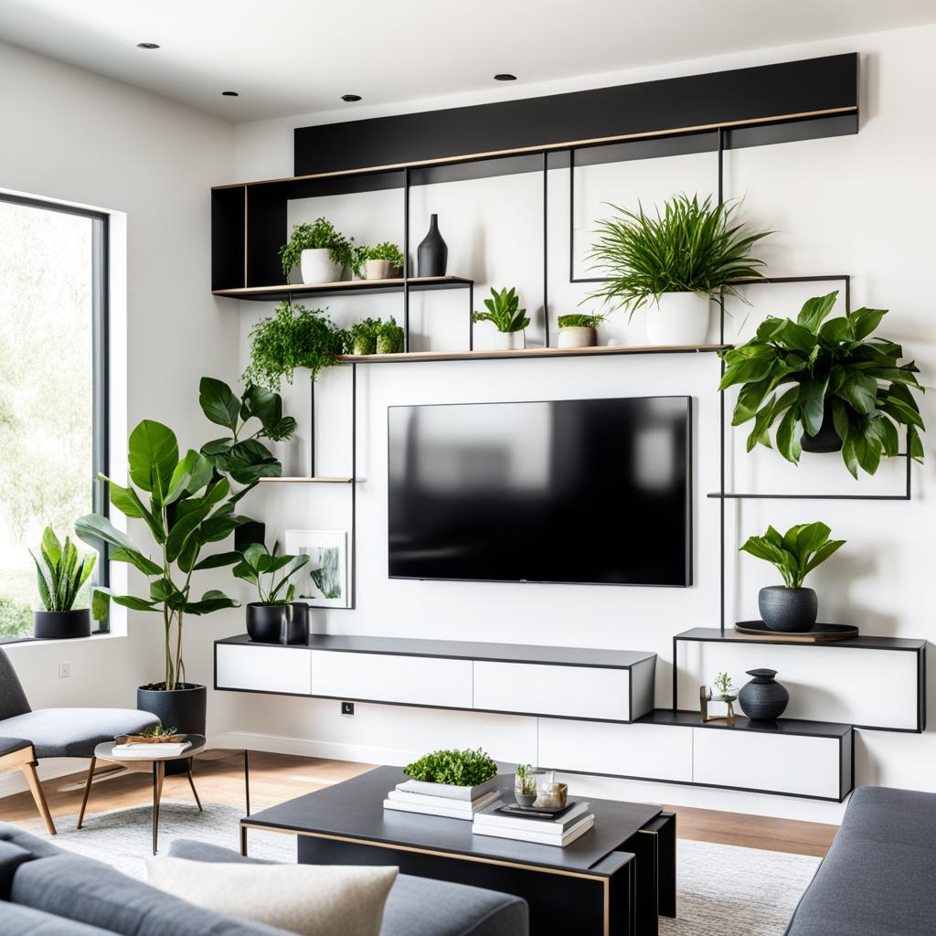 Creative tv wall decor ideas