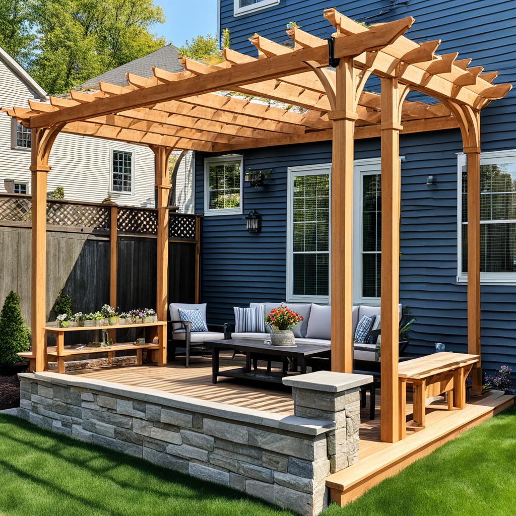 DIY pergola kits vs custom-built pergolas