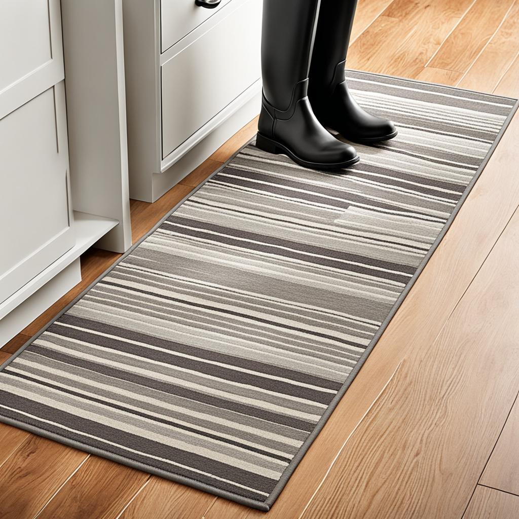 Durable mudroom rug