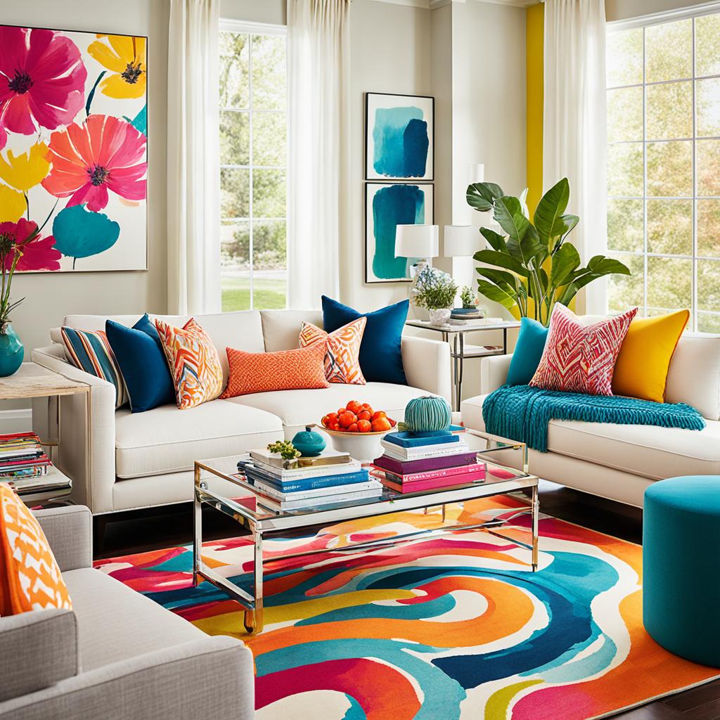 Energizing color schemes for vibrant living rooms