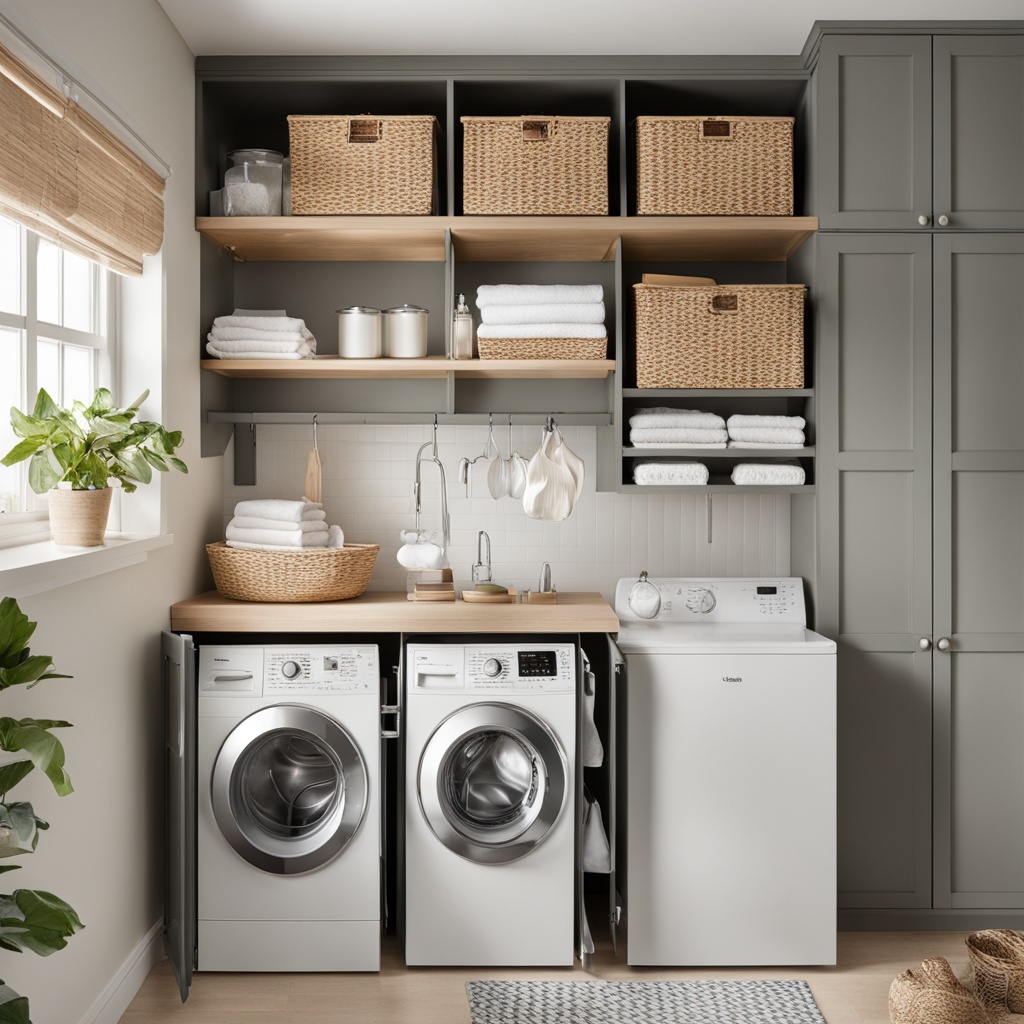 Laundry room storage hacks