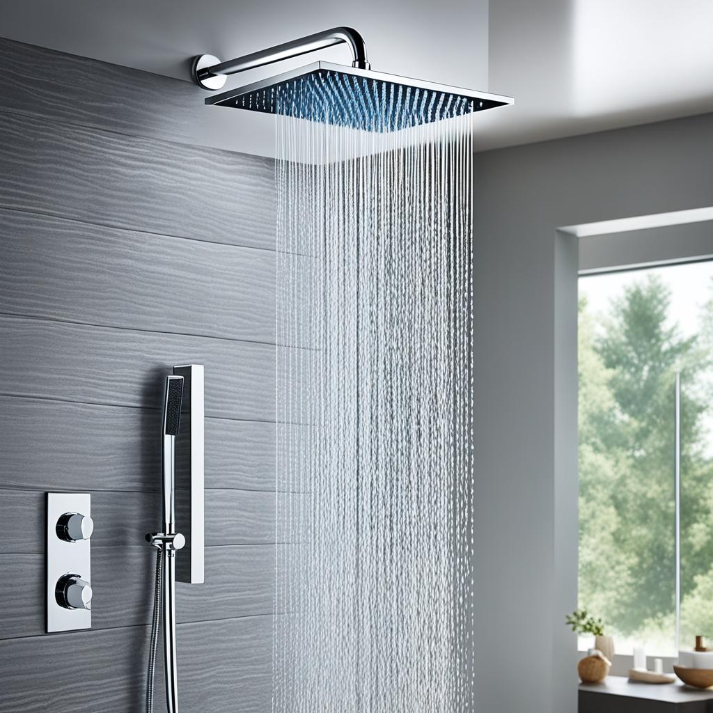 Luxury rainfall showerhead