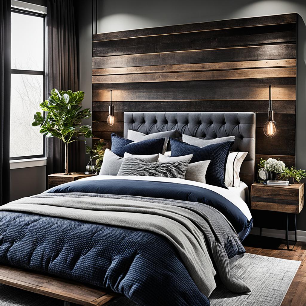 Masculine bedroom headboard designs