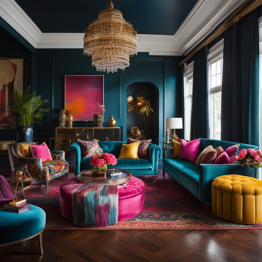 Maximalist interior design