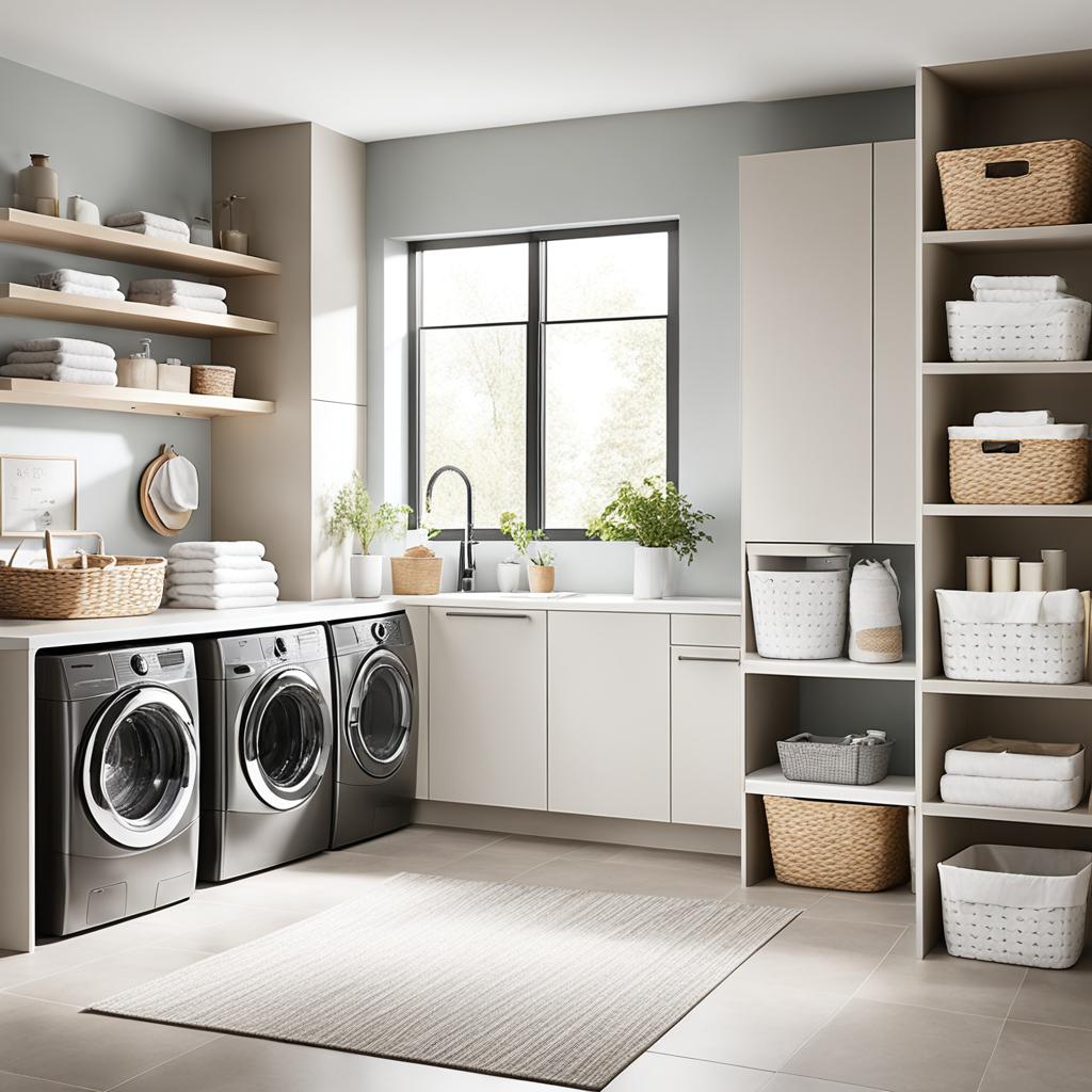 Minimalist Laundry Room Design