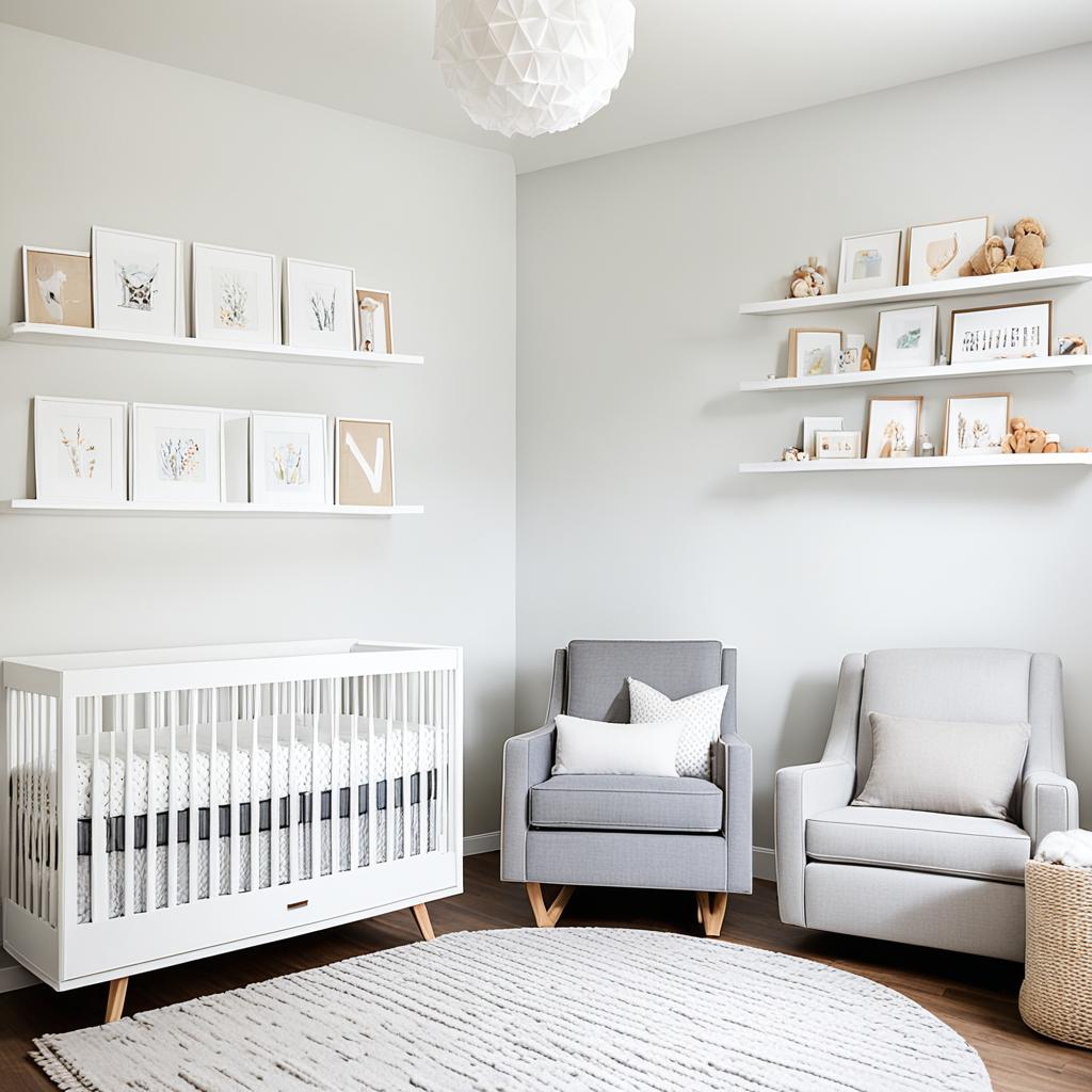 Minimalist nursery furniture