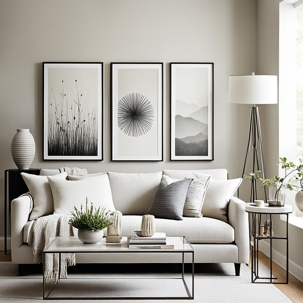 Monochromatic living room inspiration