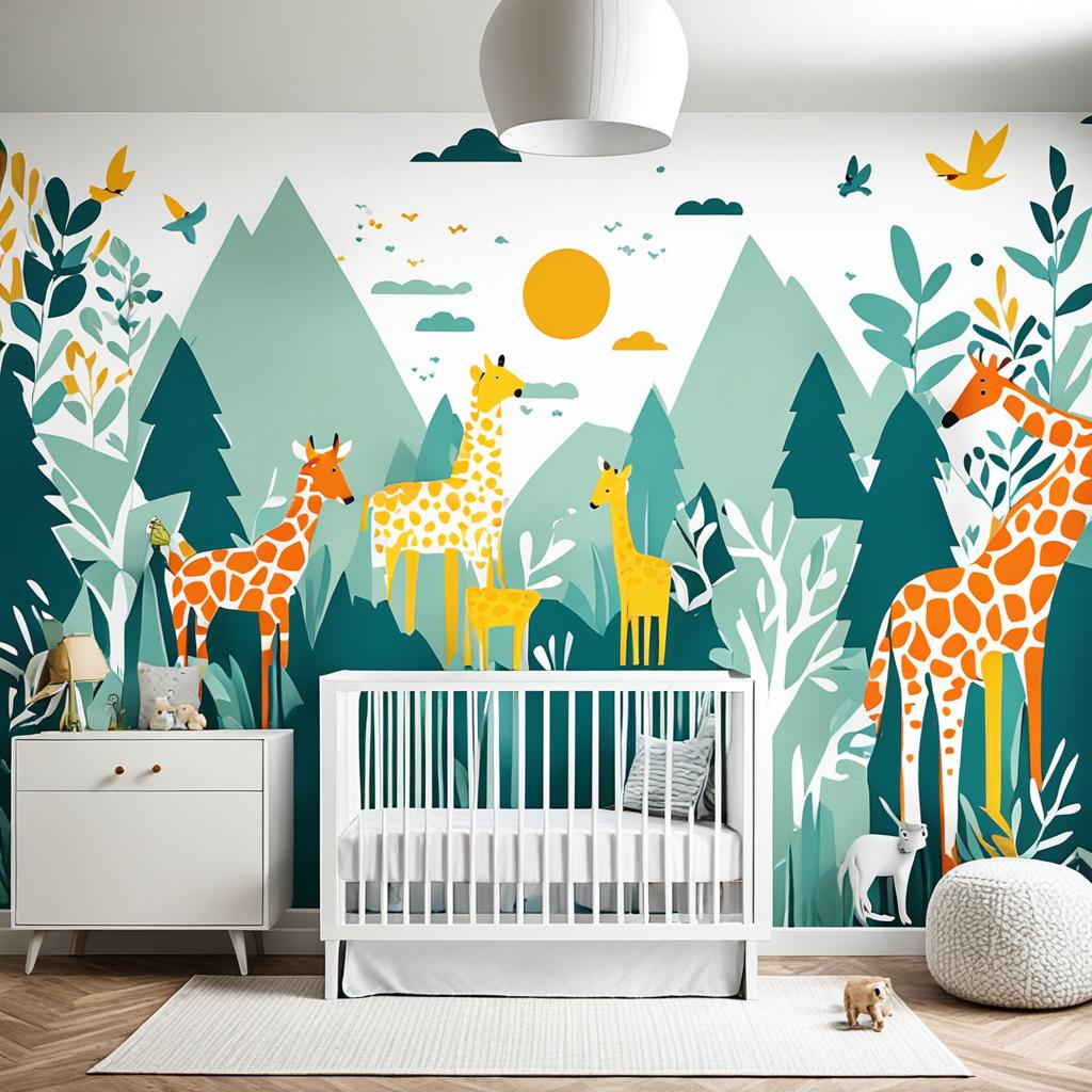 Nursery wallpaper and murals