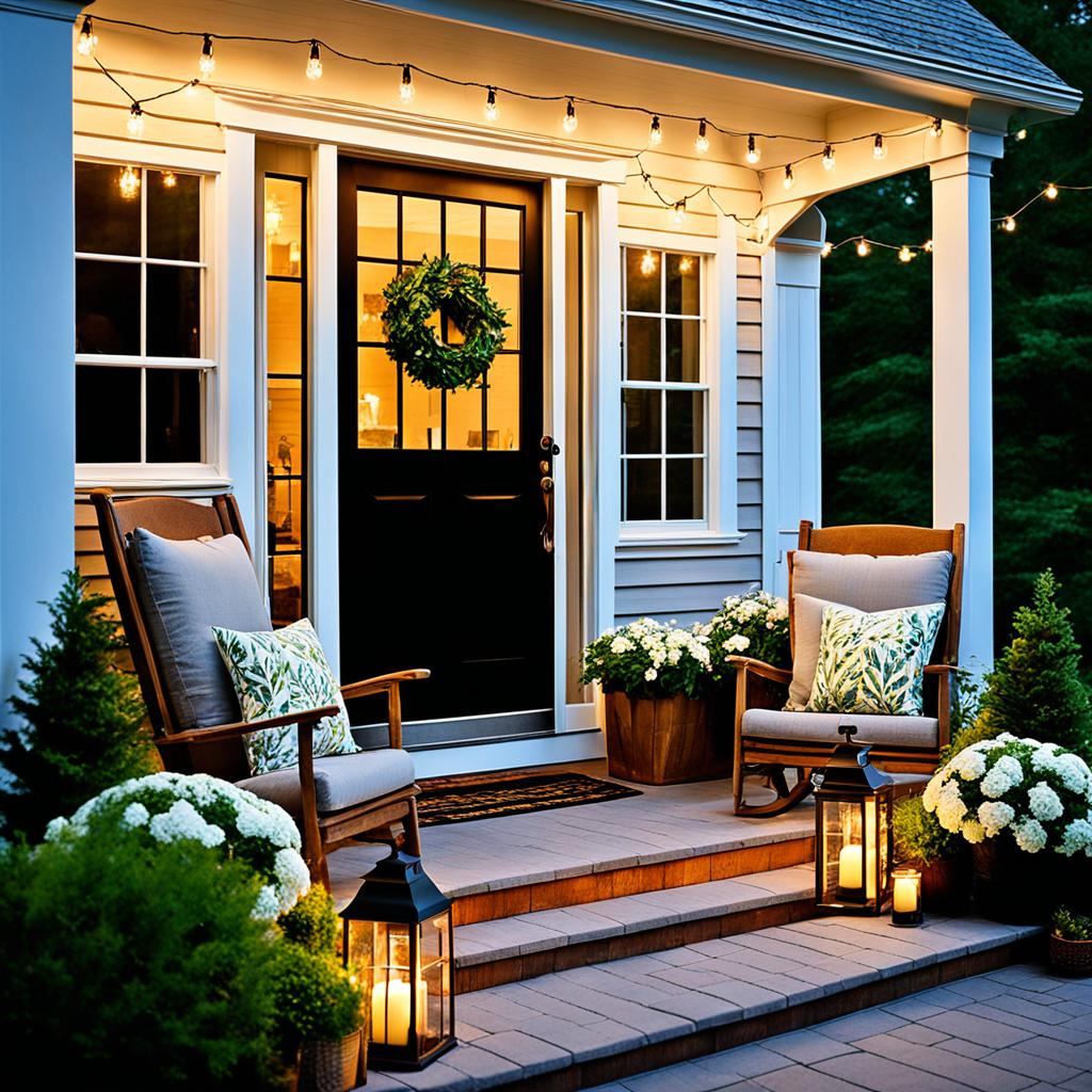 Outdoor summer decor lighting