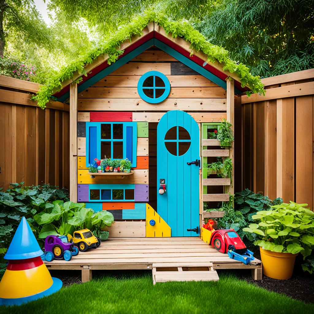 Pallet playhouse ideas