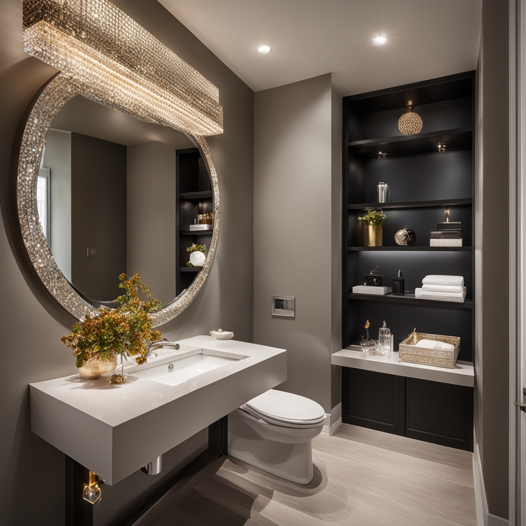 Powder room lighting solutions