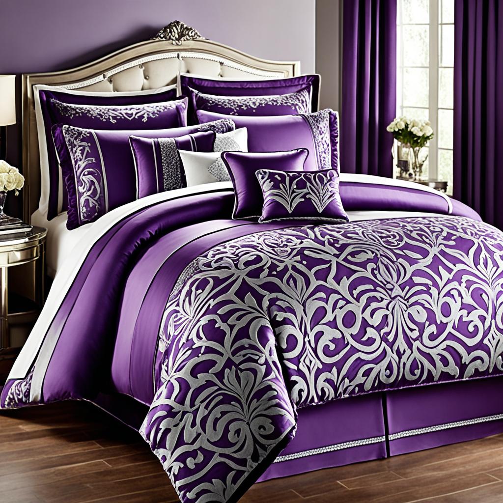 Purple bedding sets