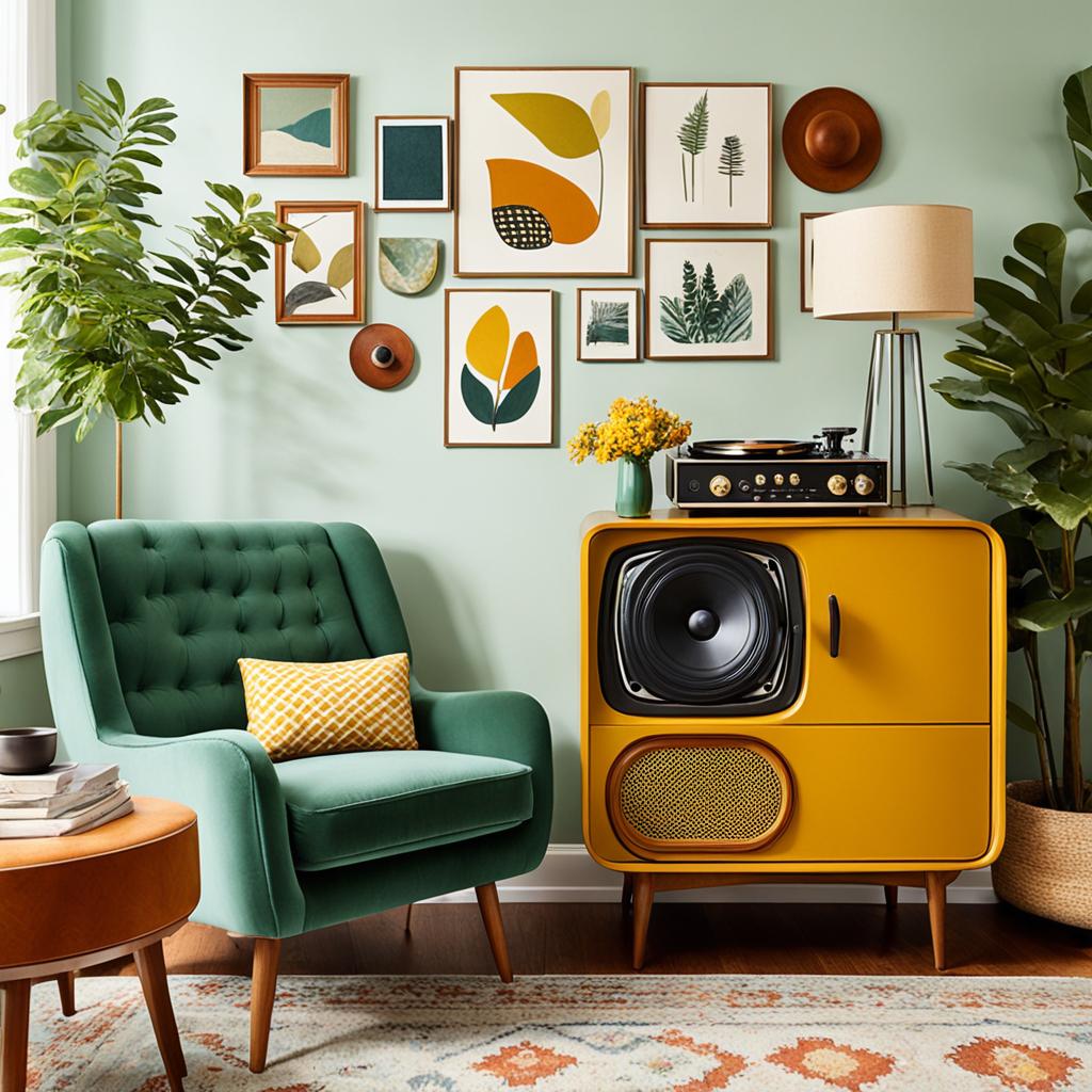 Retro interior design