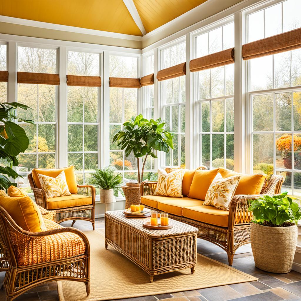 Sunroom color schemes