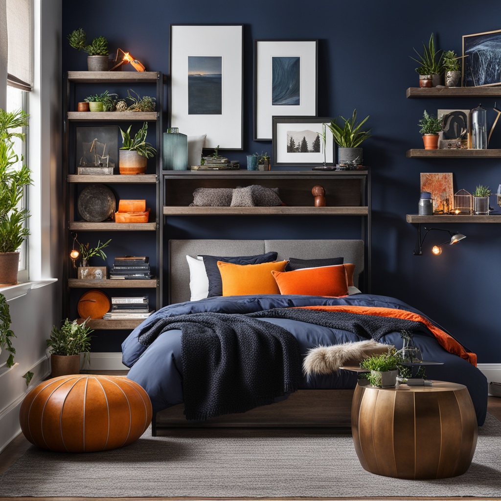 Trendy teen boy room decor