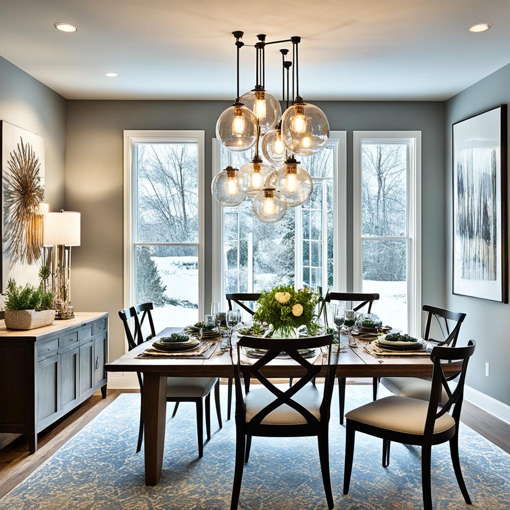 Versatile dining room design