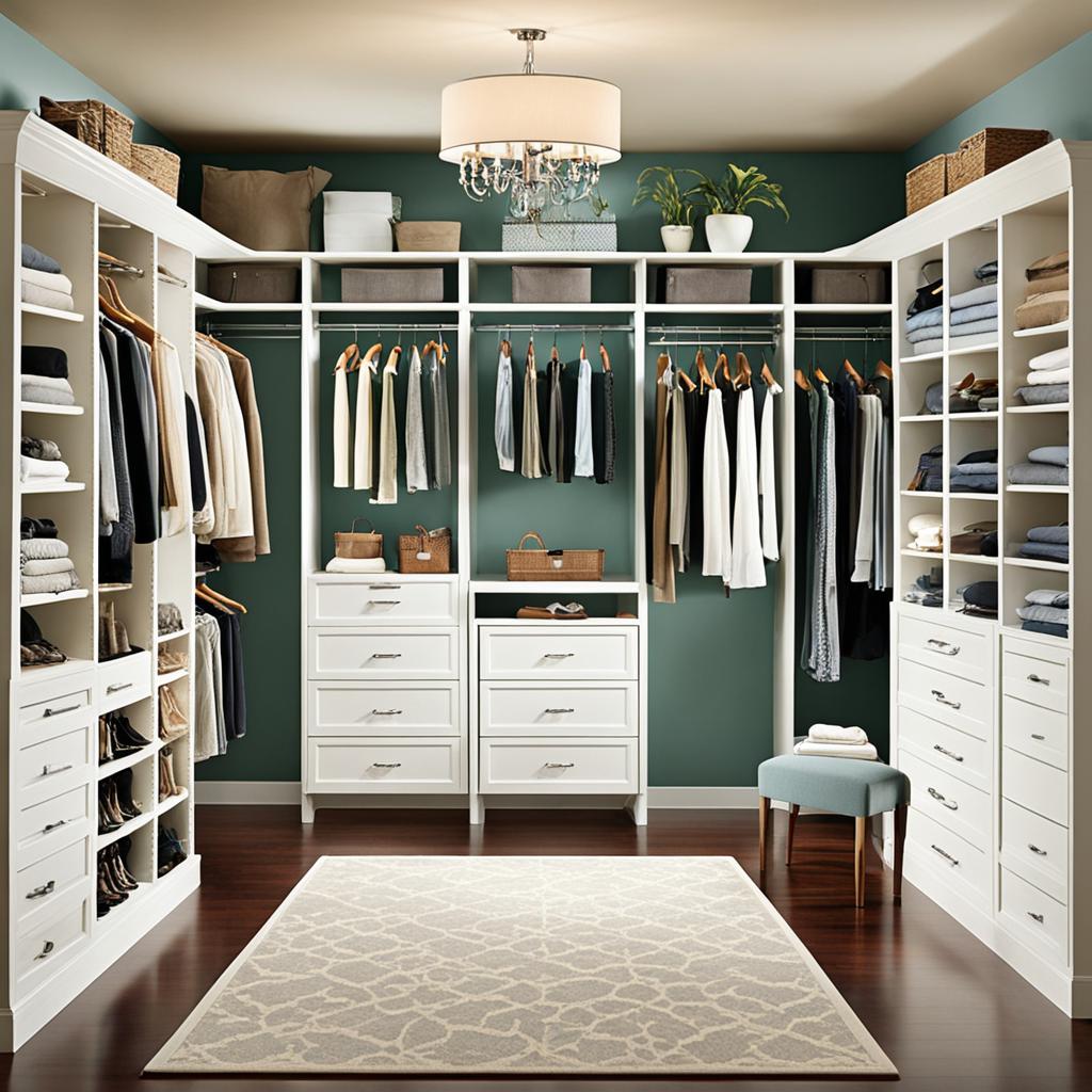 Walk-in closet design