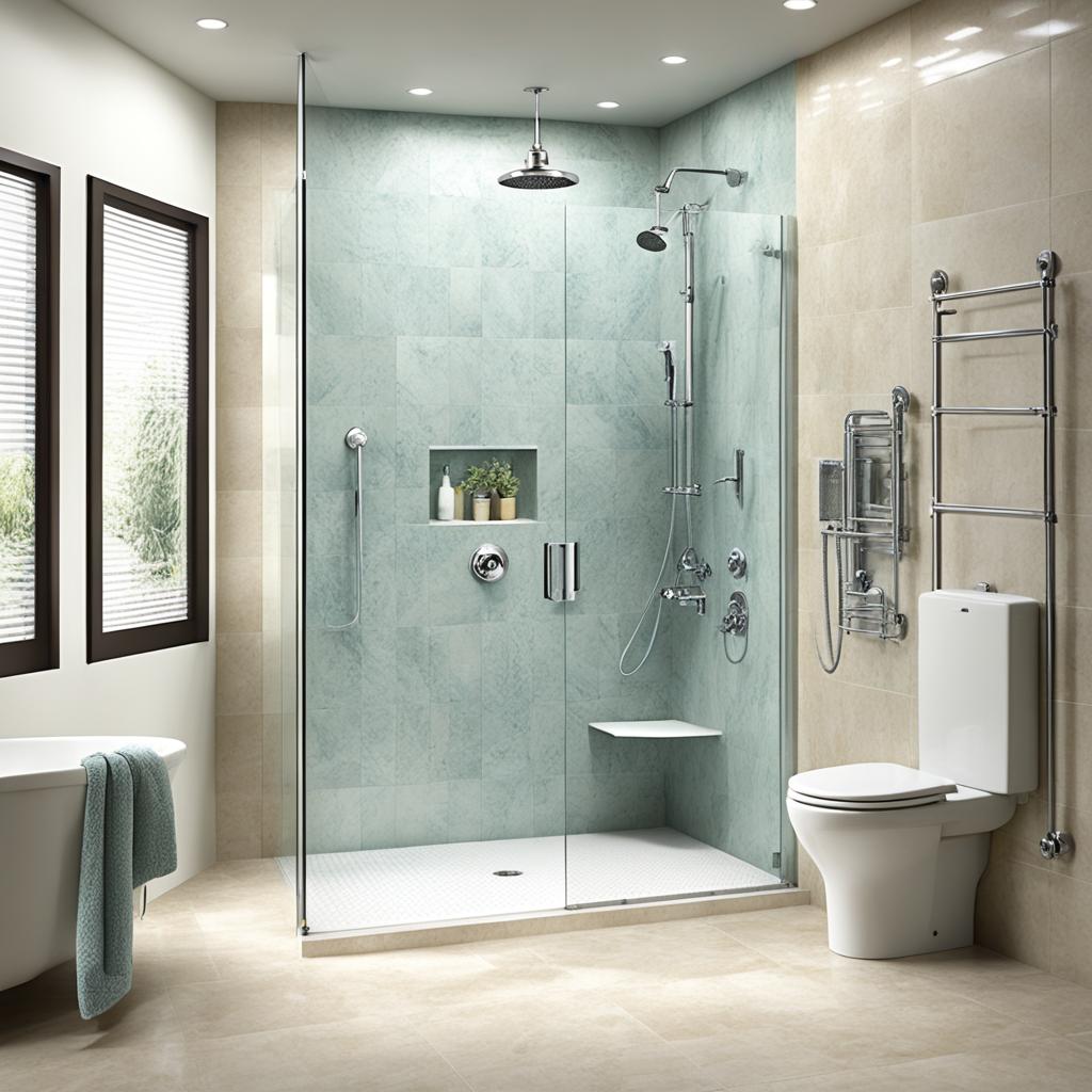 accessible shower design