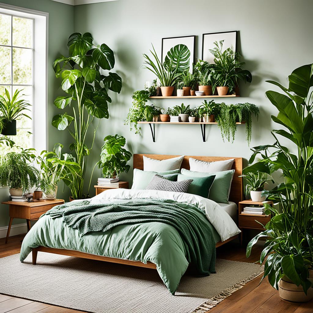 air-purifying bedroom plants