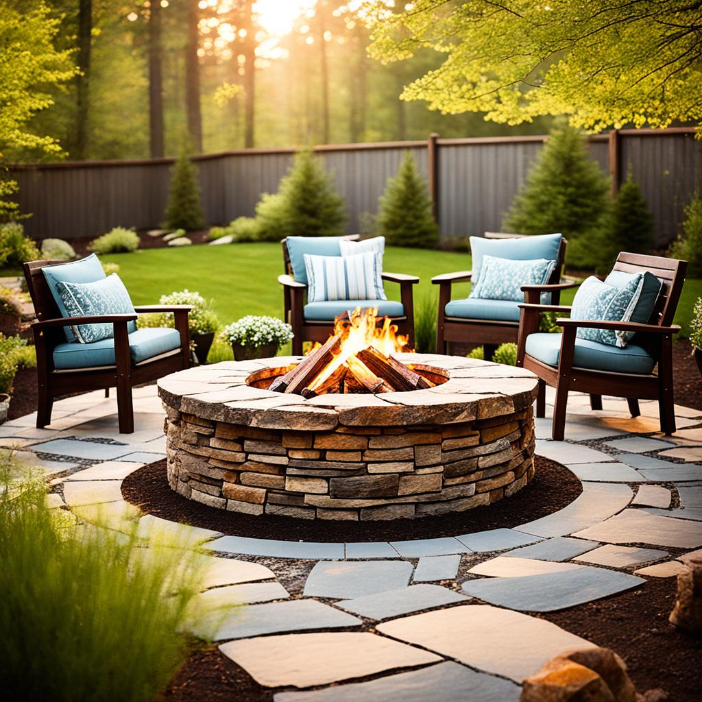 backyard fire pit