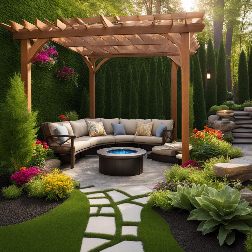 backyard landscape design