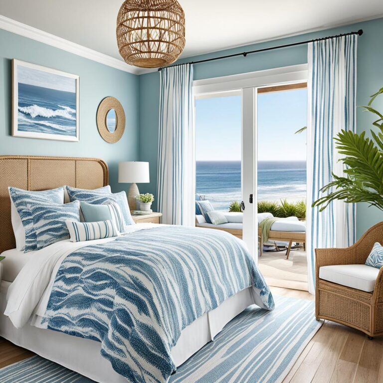 A Refreshing Beach Inspired Bedroom: Coastal Decor Ideas