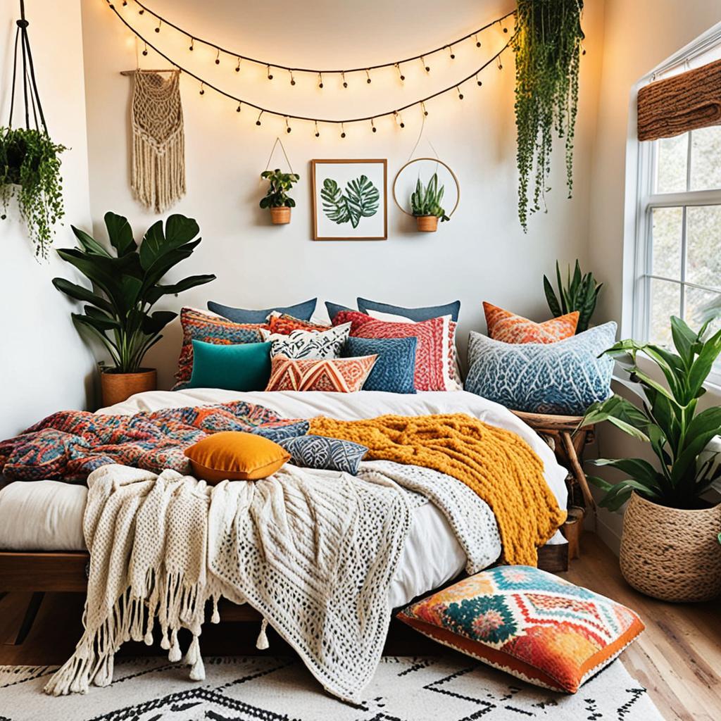 bohemian bedroom retreat