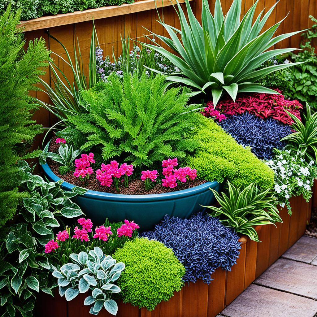 compact garden design