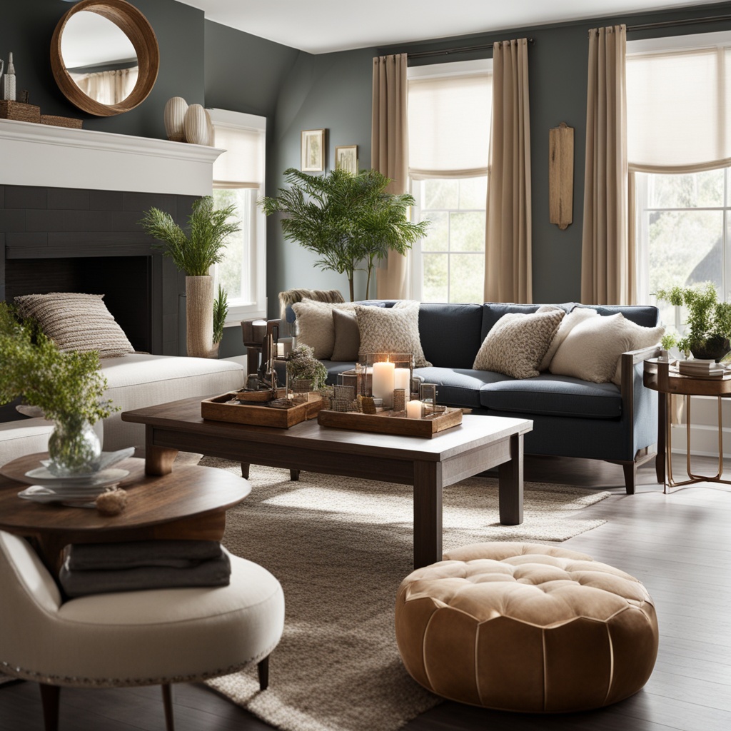 cozy living room seating