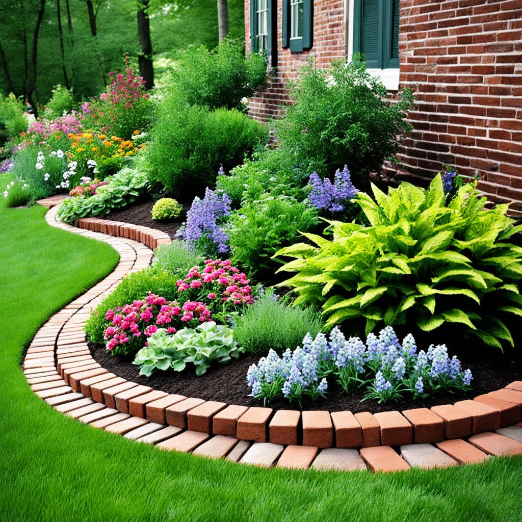 decorative garden edging