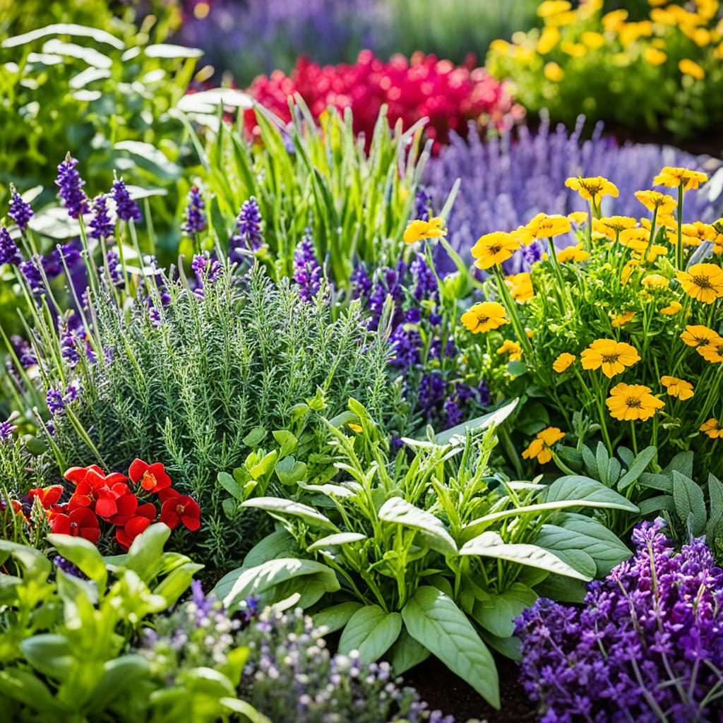 edible herb garden