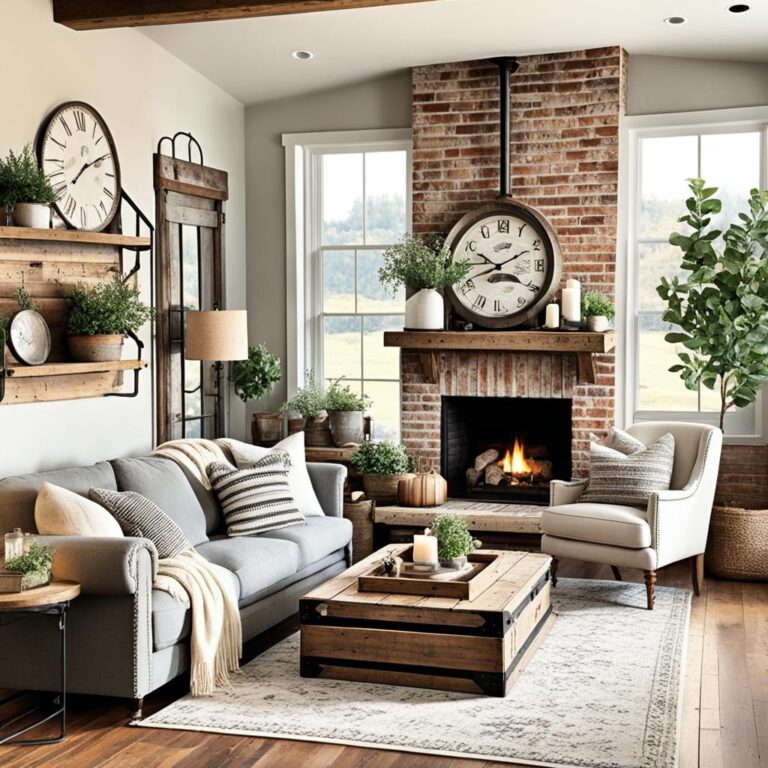 Rustic Elegance: Farmhouse Living Room Ideas to Inspire Your Home