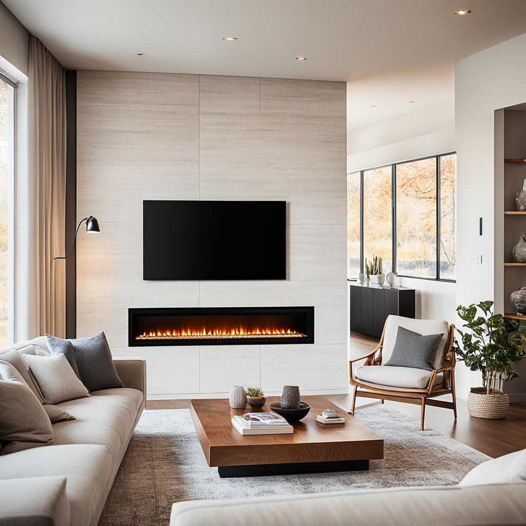 fireplace tv design