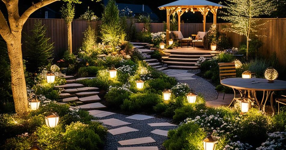 garden lighting ideas