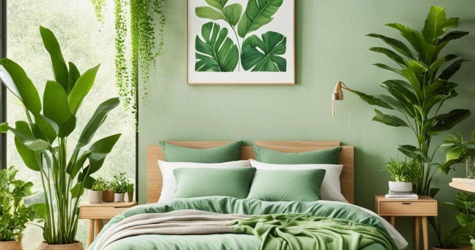 green bedroom ideas