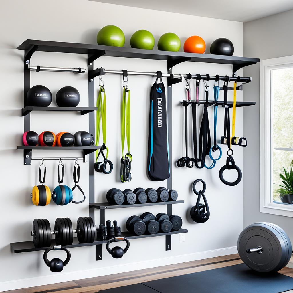 home gym organization