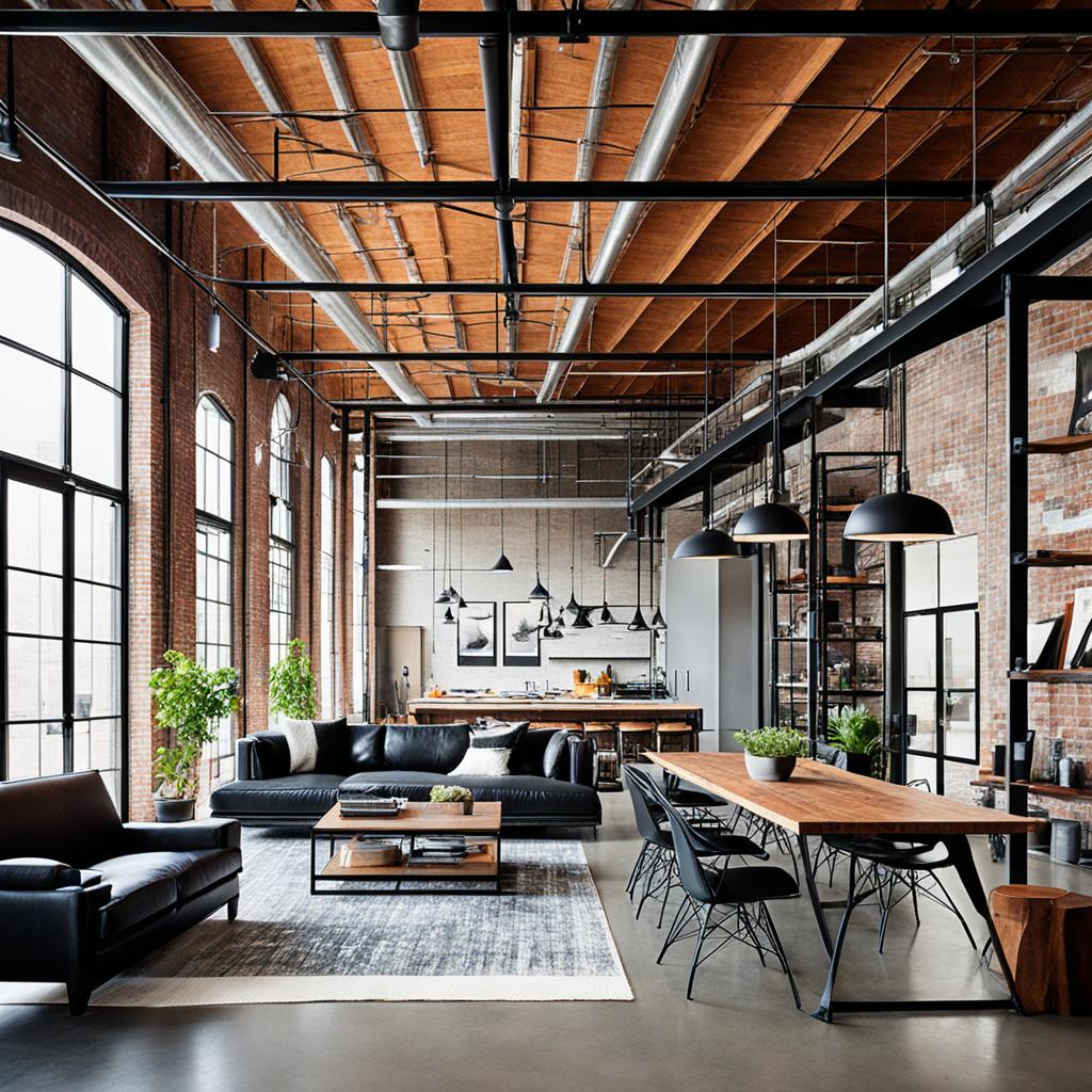 industrial chic interiors