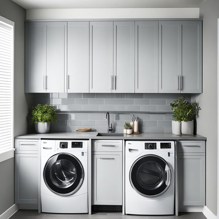 Efficient and Stylish: Laundry Room Cabinet Ideas to Organize Your Space