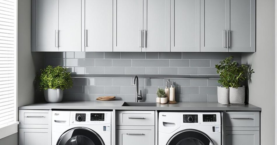 laundry room cabinets