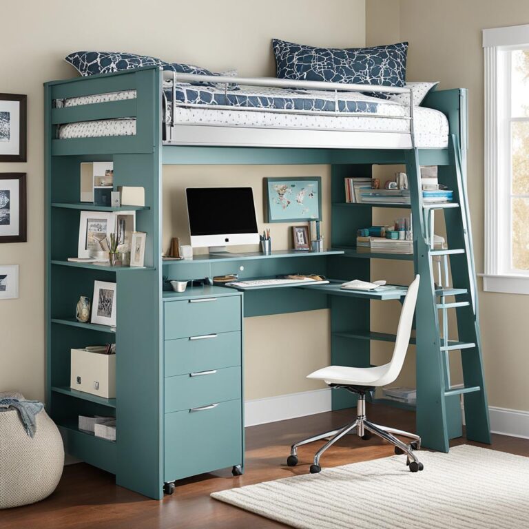 Loft Bed With Desk: Space-Saving Furniture Solution