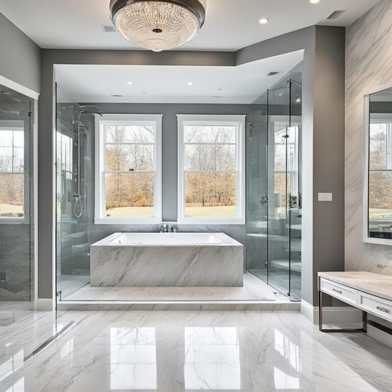 Luxurious Retreat: Master Bedroom with Ensuite Bath Ideas