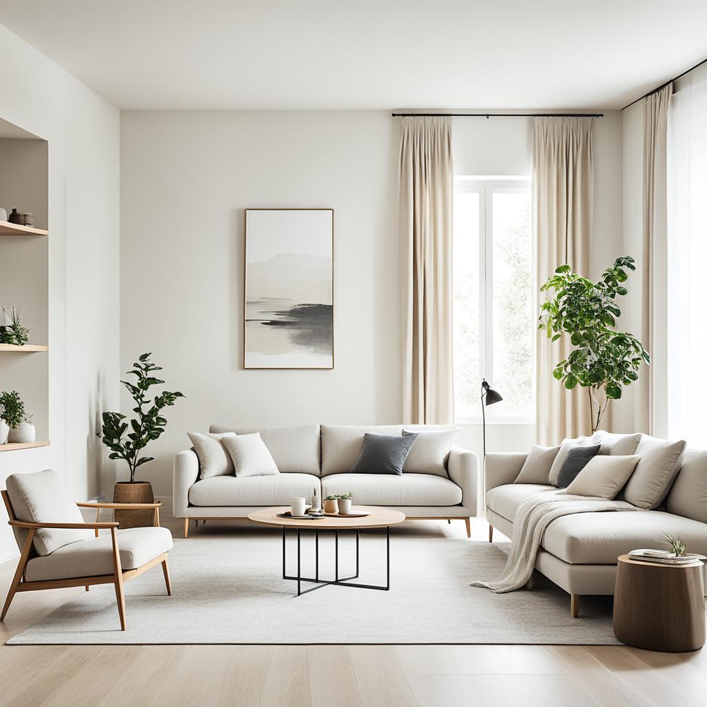 minimalist living room decor