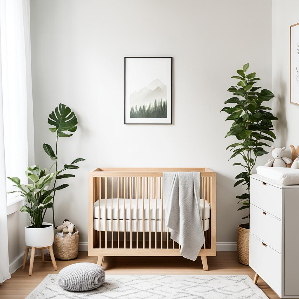 minimalist nursery style