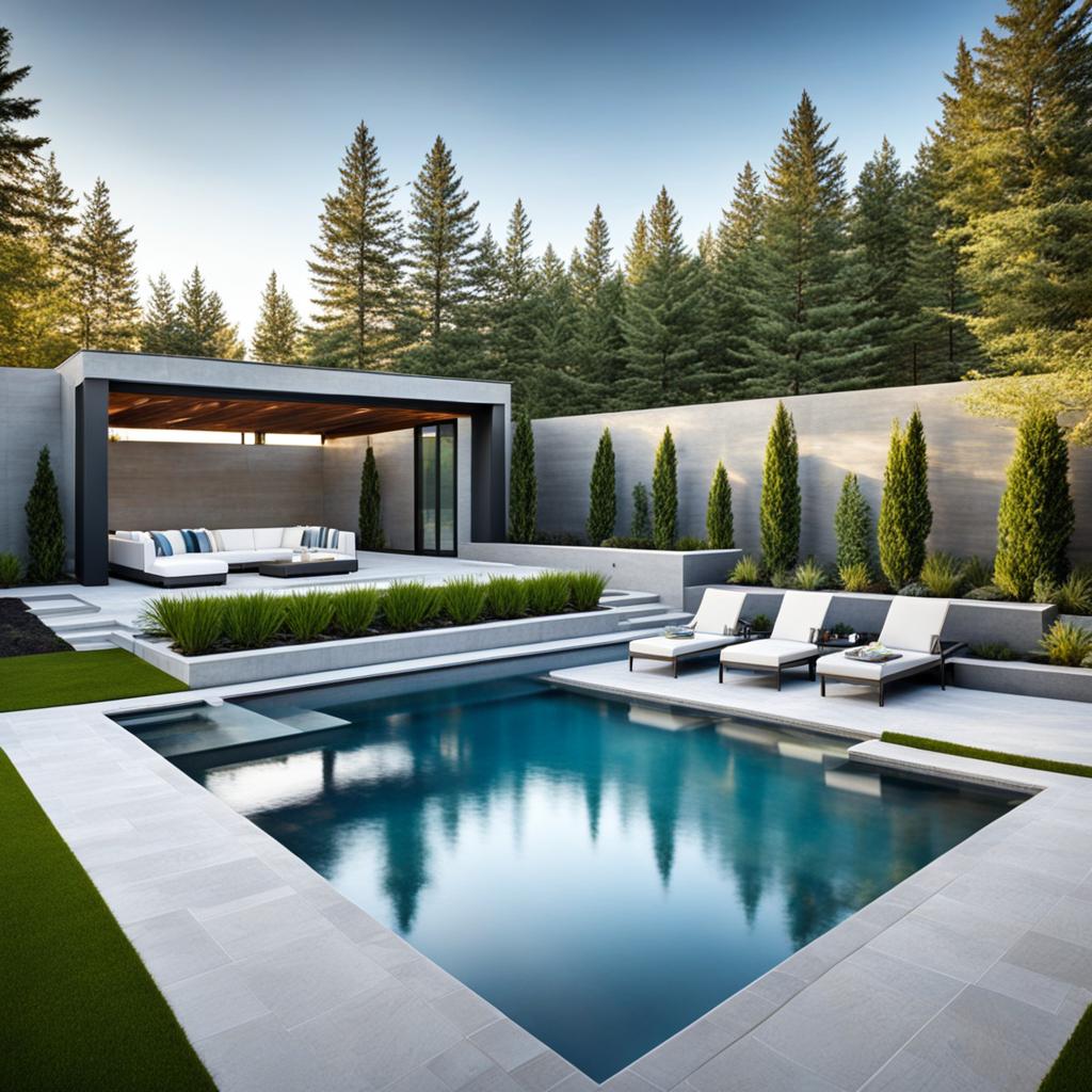 modern pool design