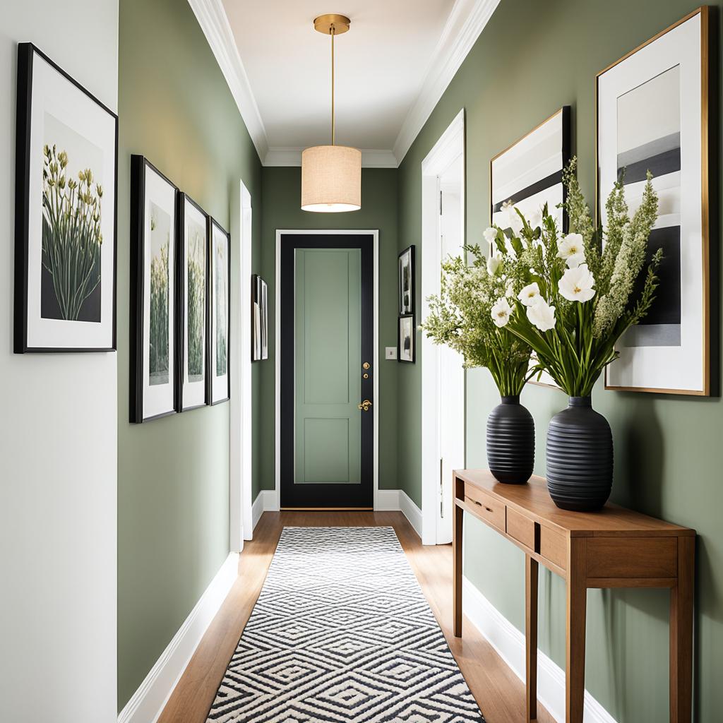 narrow hallway design