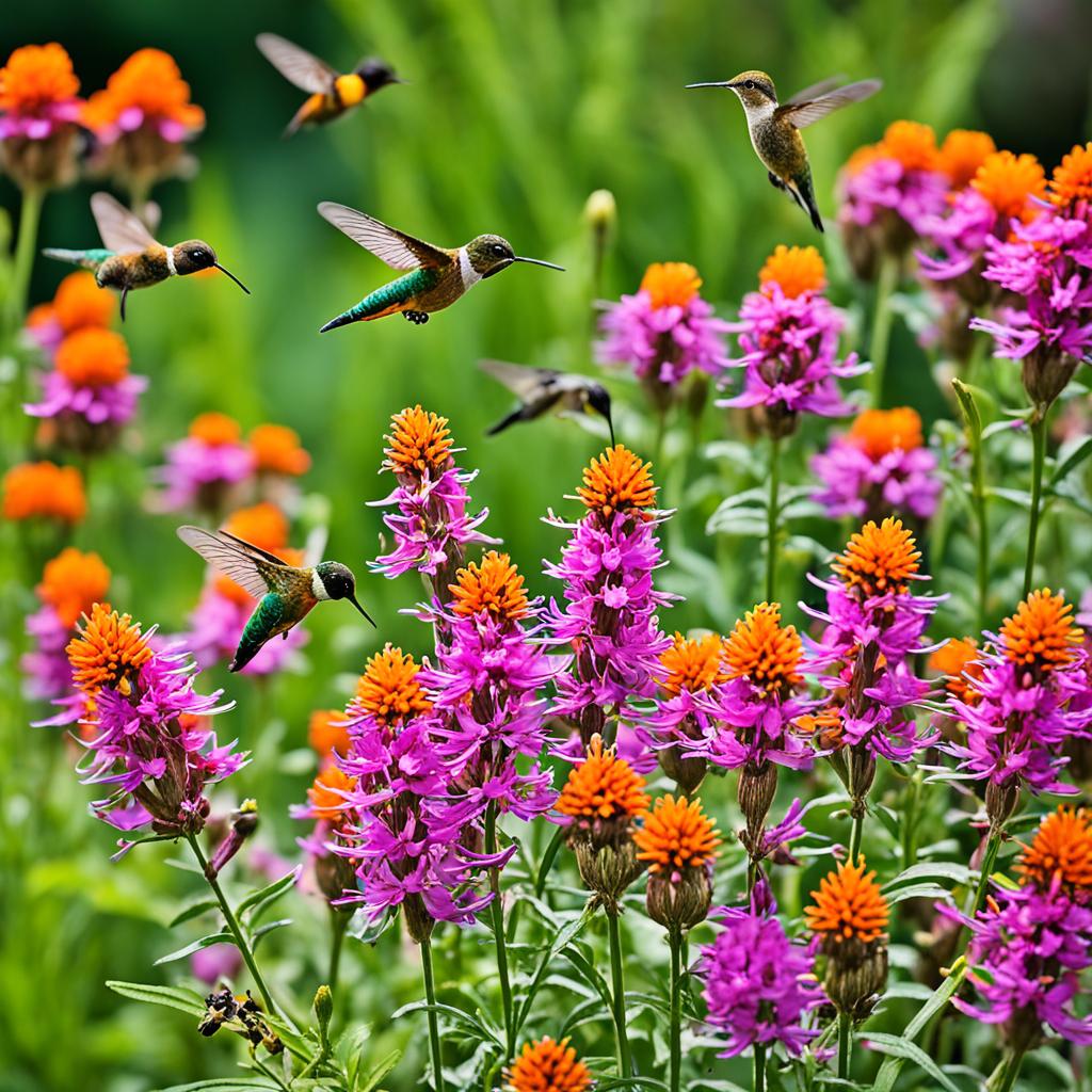 native flowers attract pollinators