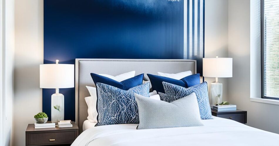 navy blue accent wall ideas